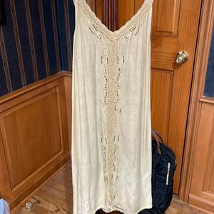 Womens taupe sundress